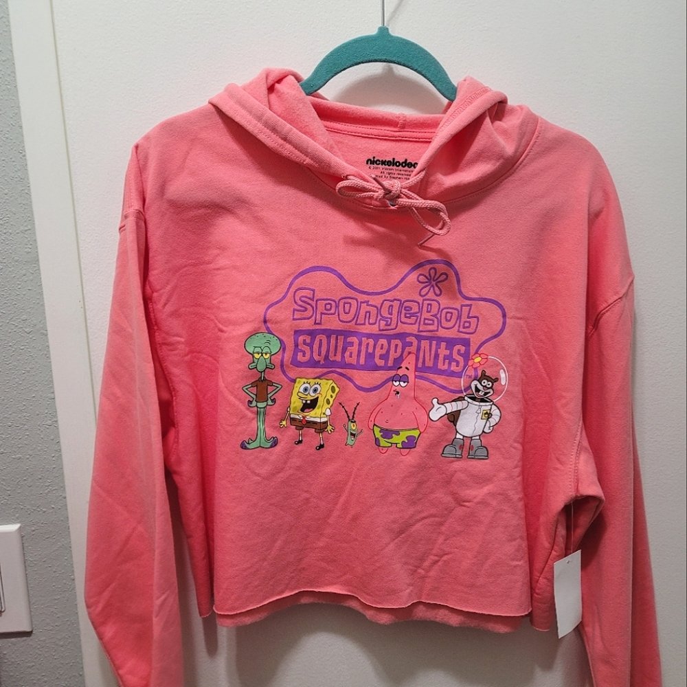 🖤 SpongeBob Crop top hoodie 🖤
